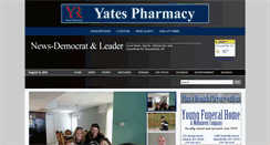 Desktop Screenshot of newsdemocratleader.com